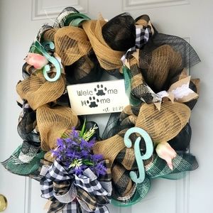 Welcome Home Wreath Everyday Wreath